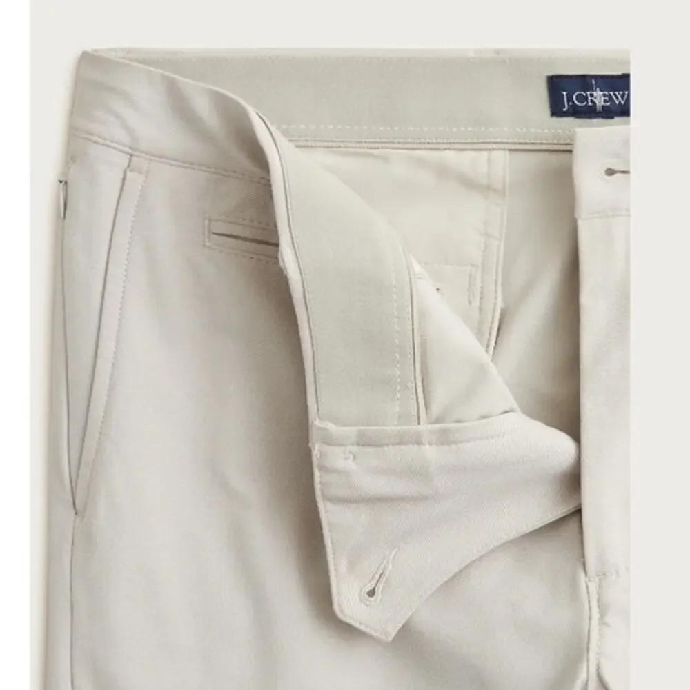 NWT J. Crew 484 Slim-Fit Tech Pant Savannah Sand  34/32